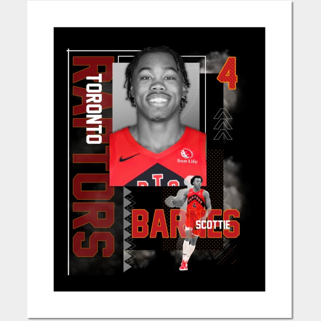 Toronto Raptors Scottie Barnes 4 Wall Art by today.i.am.sad